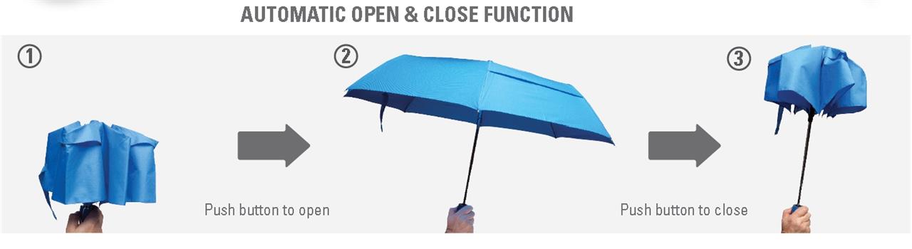 Genie Auto Open/Close Umbrella - Image 8