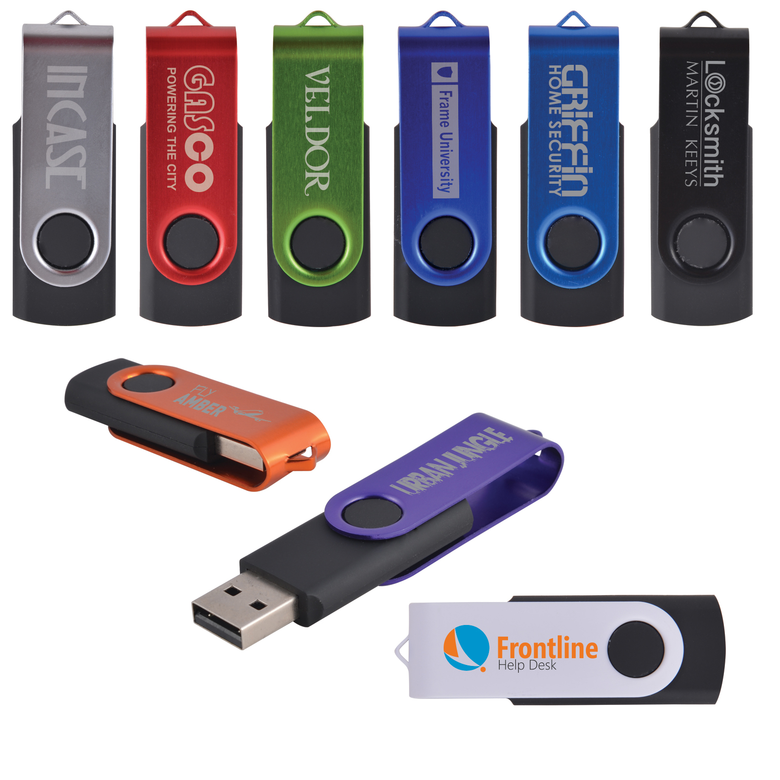 Swivel USB Flash Drive Global CMA