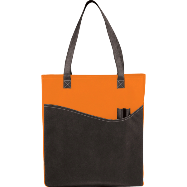 Rivers Pocket Non-Woven Convention Tote - Image 10