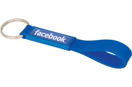 Silicone Sling Keyring with Dome - Image 7