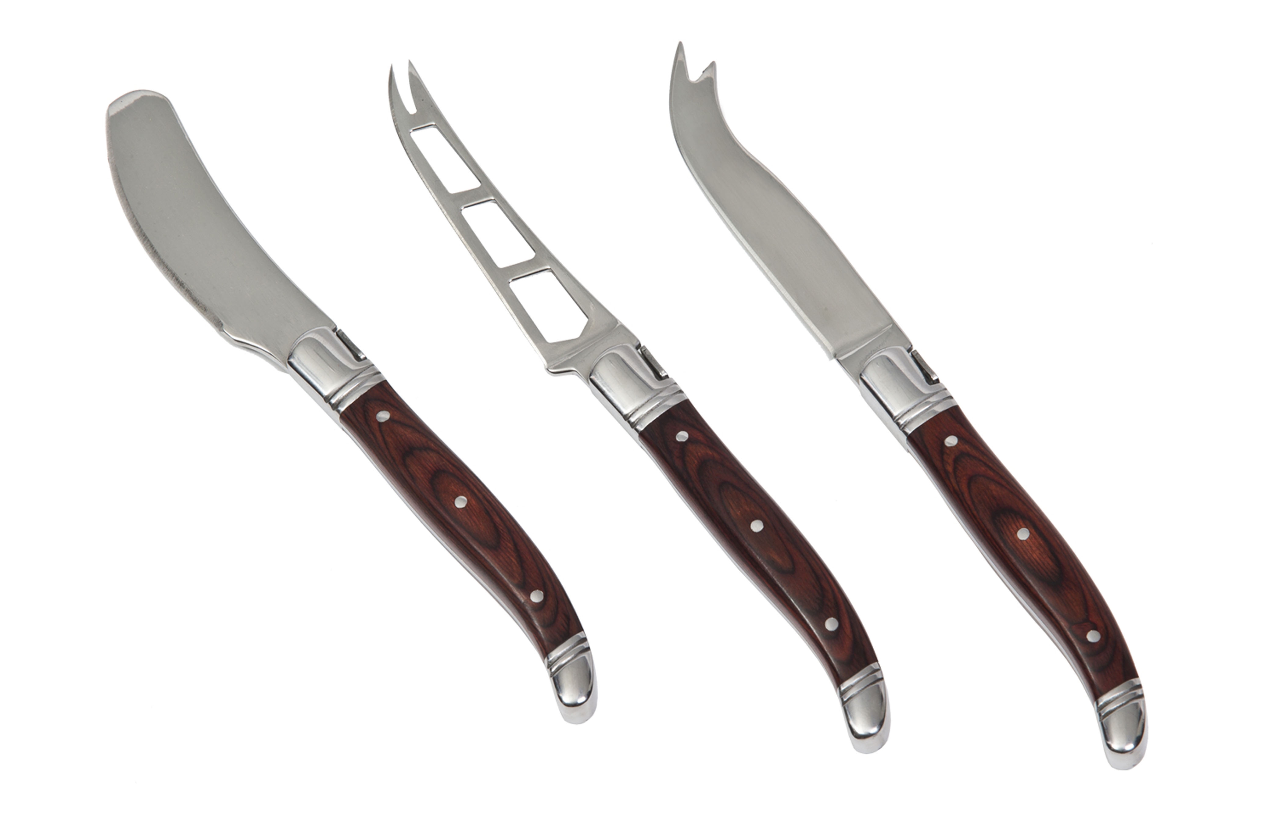 Bordeaux Cheese Knife 3 Pcs Set - Global CMA