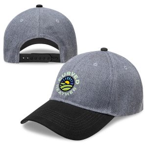 Curved Heather Cap