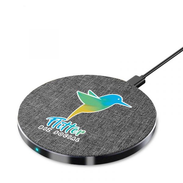 Tweed Fast Wireless Charger - Round - Image 8