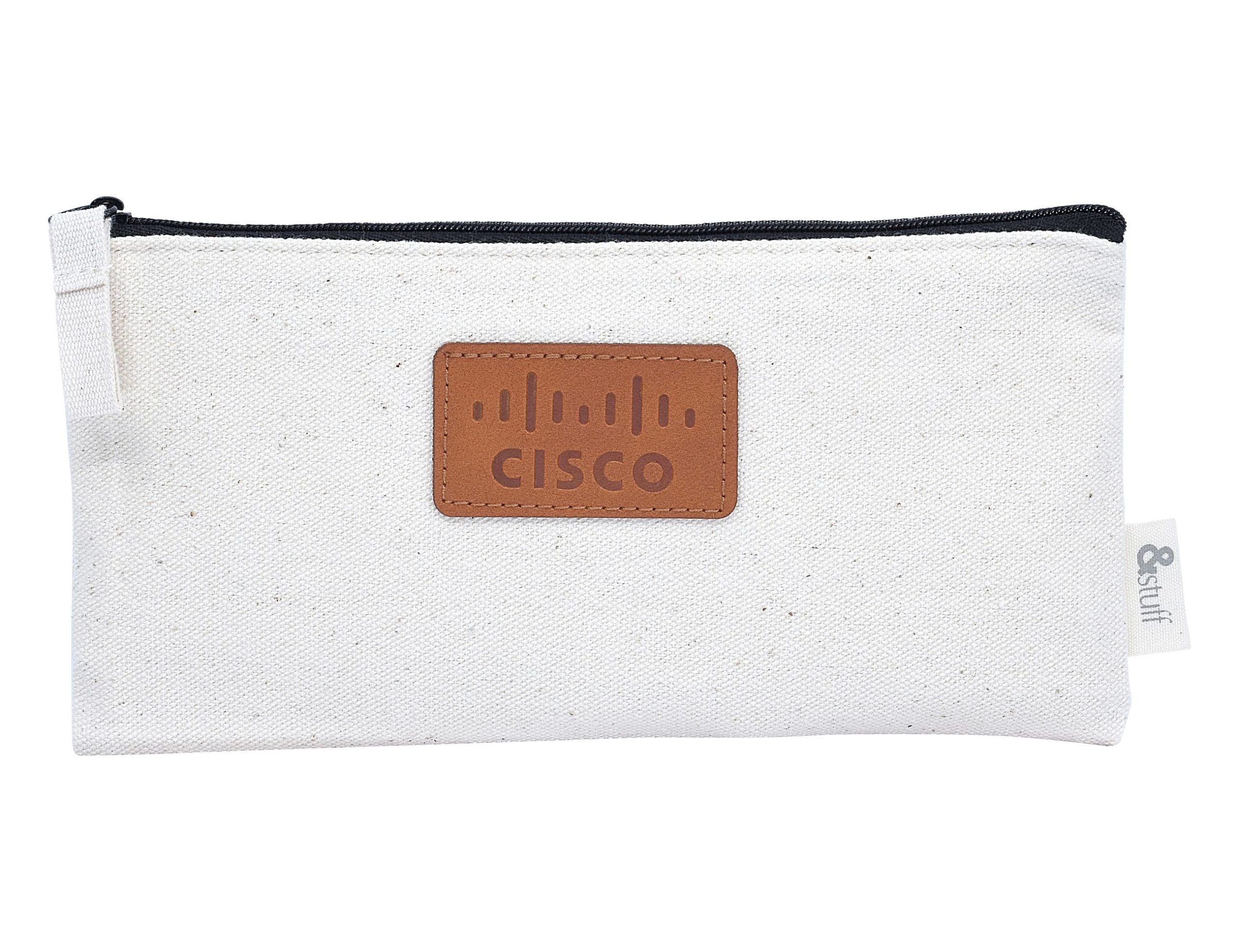 Calico Travel Pouch 12.5cm x 24.5cm - Image 8
