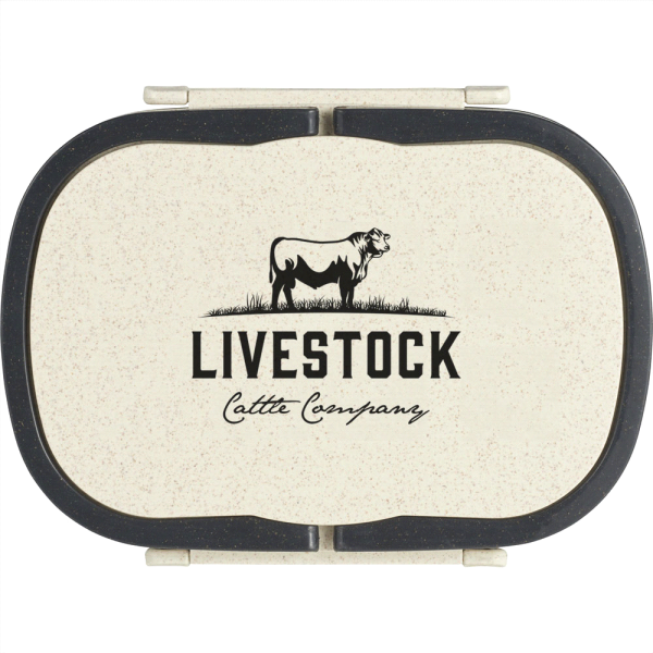 Plastic & Wheat Straw Lunch Box - Image 7
