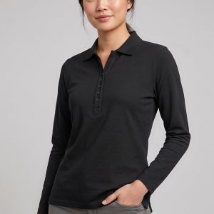 Crew Long Sleeve Polo