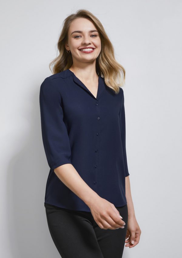 Womens Lily Longline Blouse - Image 5