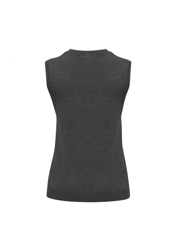 Ladies V-Neck Vest - Image 4