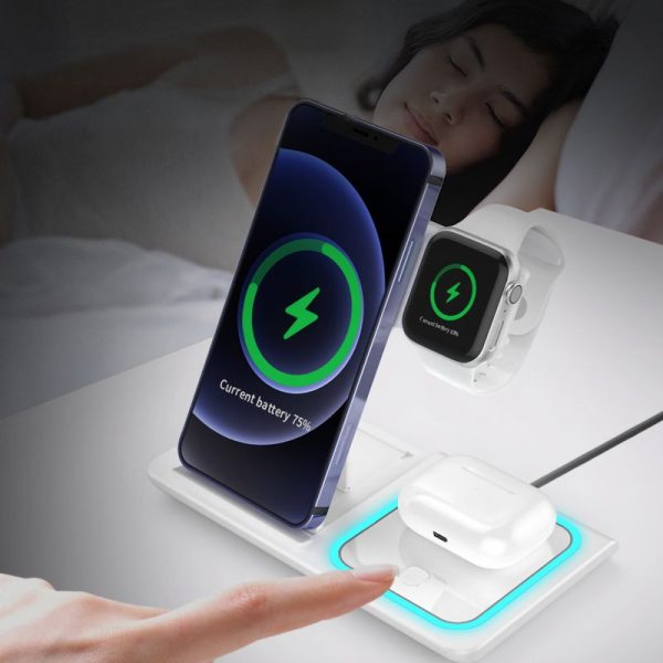 Camden Foldable 3n1 Fast Wireless Charge Stand - Image 9