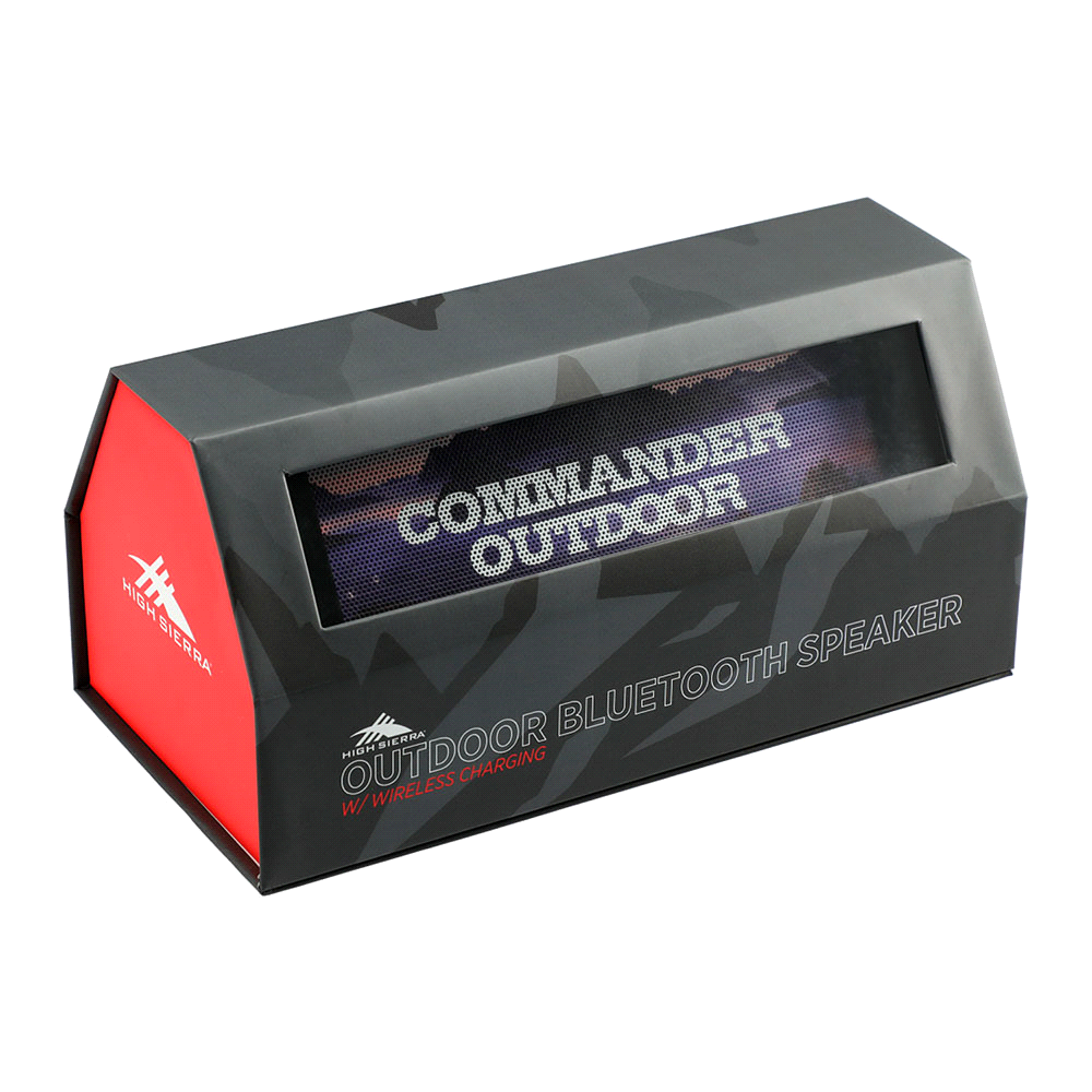 High Sierra Outdoor Speaker & Wireless PowerBank Global CMA