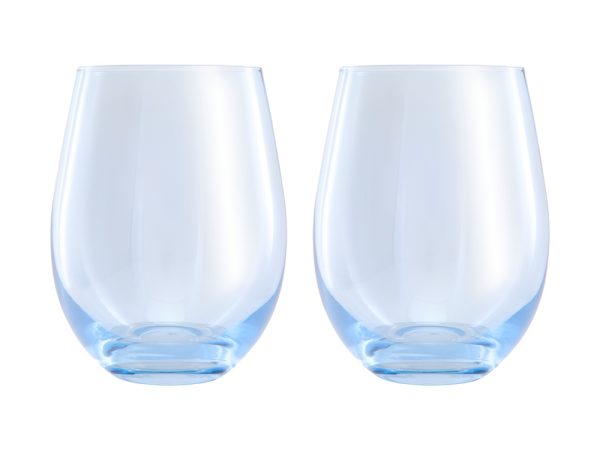 Glamour Stemless Glass 540ml Set of 2 - Image 5
