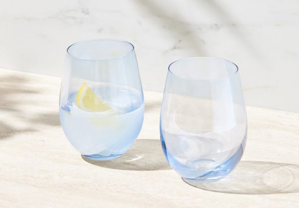 Glamour Stemless Glass 540ml Set of 2 - Image 4