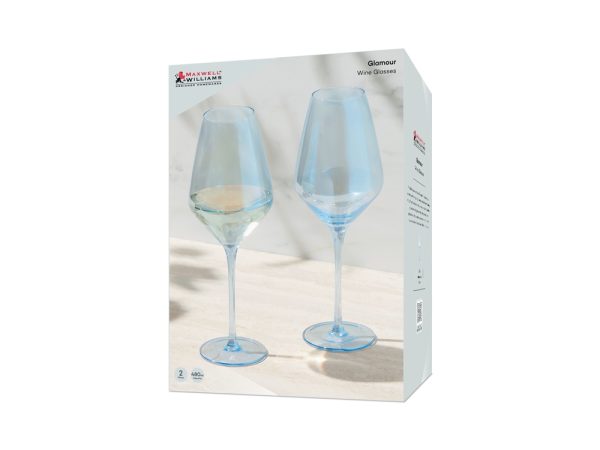 Glamour Wine Glass 480ml Set of 2 - Image 6