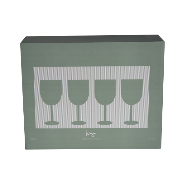 Ivy Ribbed Wine Glasses - Image 5