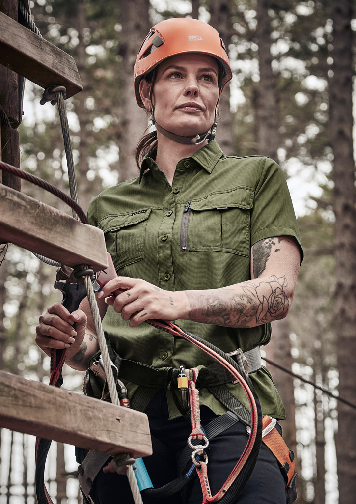 Womens Outdoor Short Sleeve Shirt - Image 21