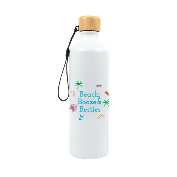 Gelato Aluminium Bottle with Bamboo Lid - Image 15