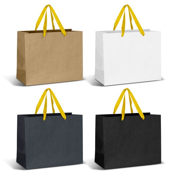 Large Ribbon Handle Paper Bag - Image 13