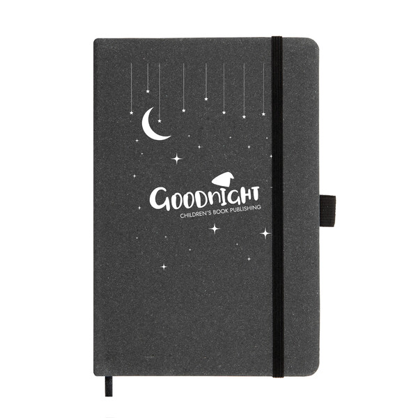 Astro Hard Cover Recycled Leather Notebook - Image 10