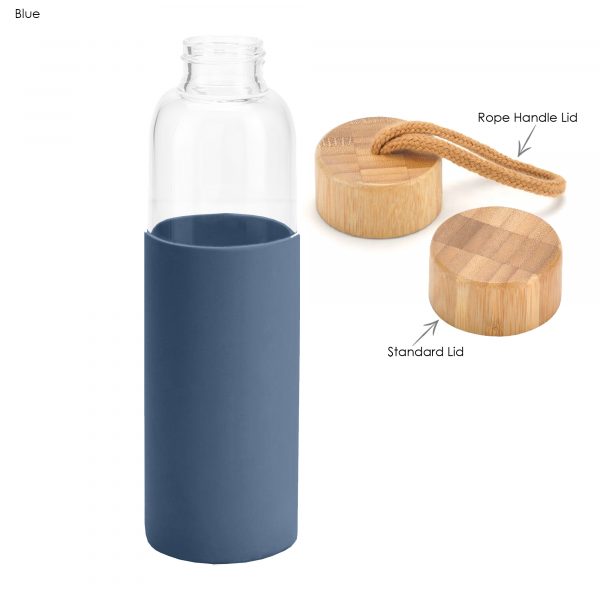 Honya Glass Drink Bottle with Sleeve - Image 8