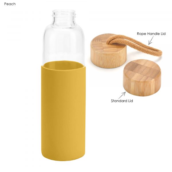 Honya Glass Drink Bottle with Sleeve - Image 5