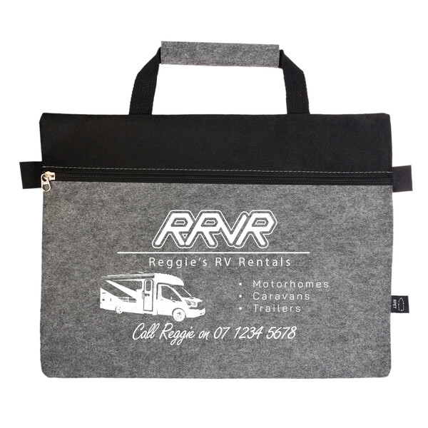 Montana RPET Felt Satchel - Image 10