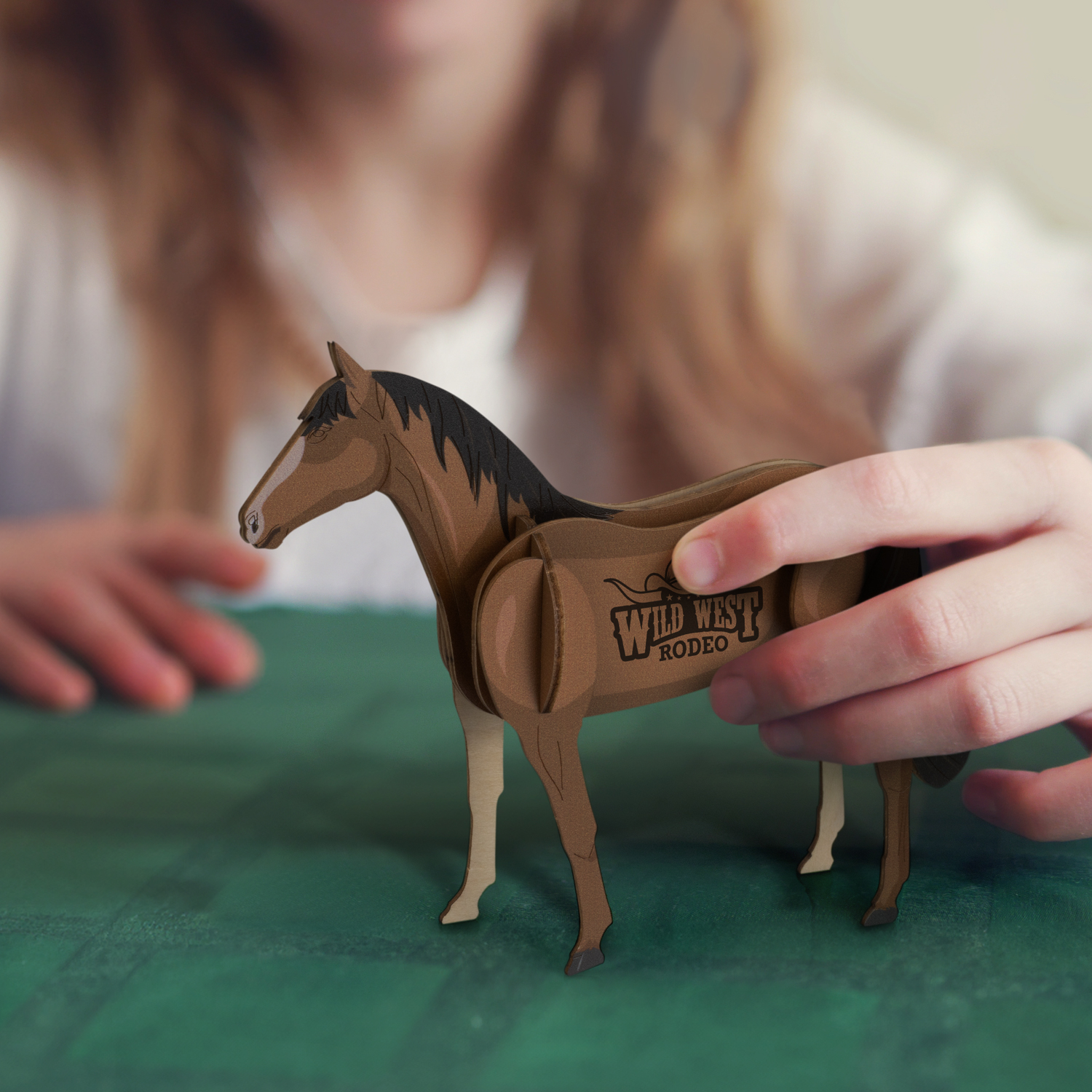 BRANDCRAFT Horse Wooden Model - Image 7