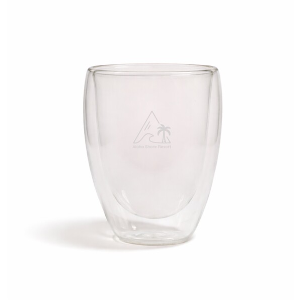 Sierra 350ml Double Wall Glass Cup - Image 11