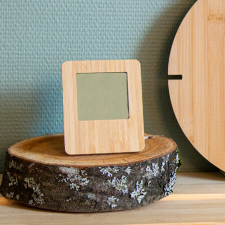 Bamboo Desk Clock - Image 6