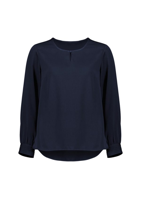 Womens Evelyn Long Sleeve Blouse - Image 13