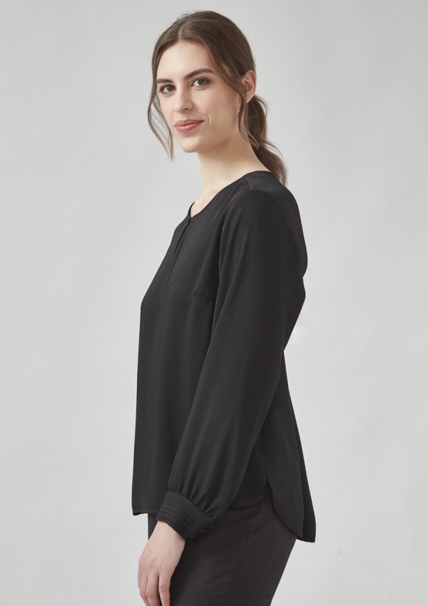 Womens Evelyn Long Sleeve Blouse - Image 10