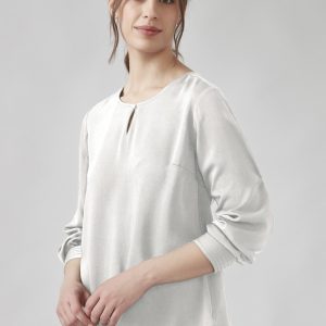Womens Evelyn Long Sleeve Blouse