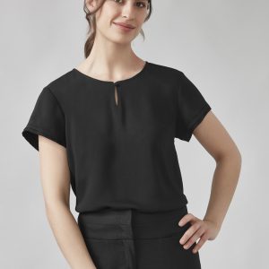 Womens Evelyn Short Sleeve Blouse