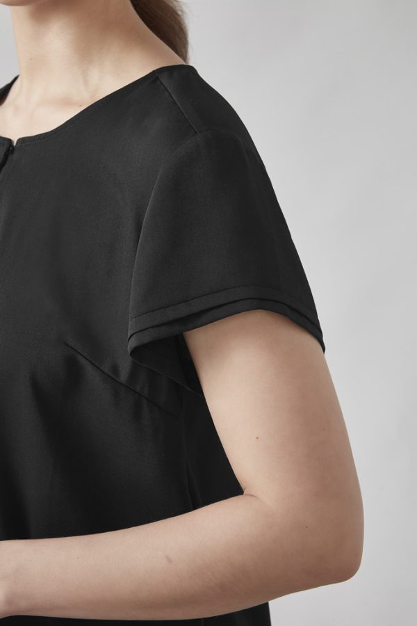 Womens Evelyn Short Sleeve Blouse - Image 6