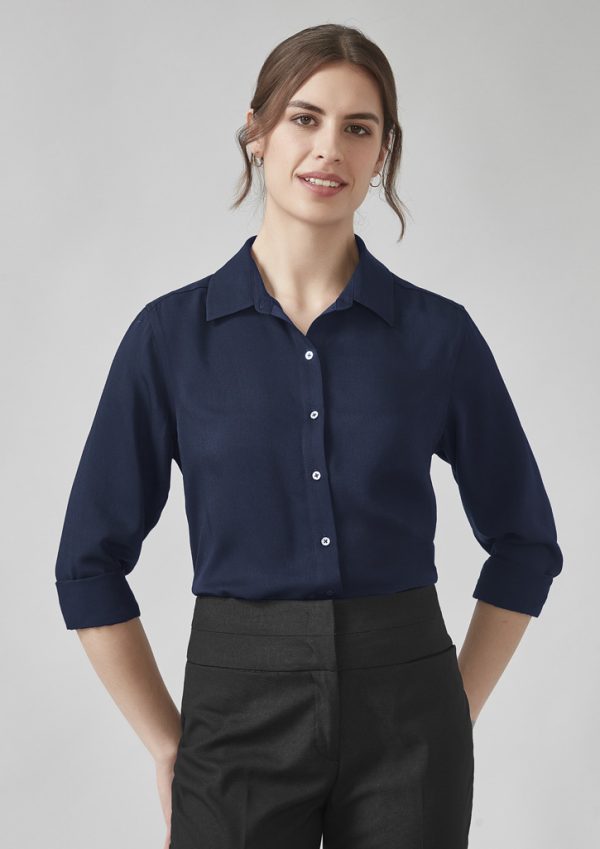 Womens Evelyn Long Sleeve Shirt - Image 3