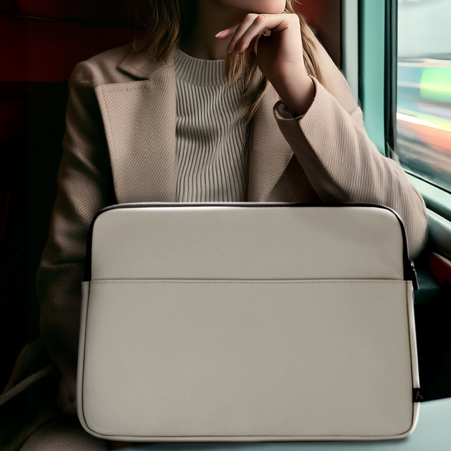 Archer Soft-Touch Laptop Sleeve - Image 10