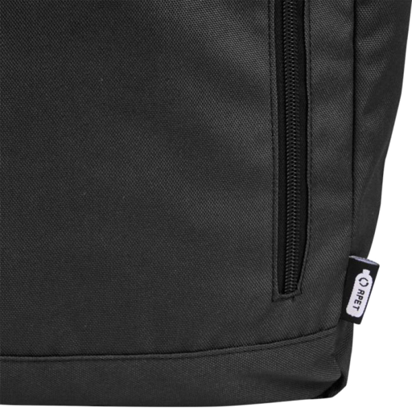 Byron 15.6" GRS RPET Roll-Top Backpack - Image 9