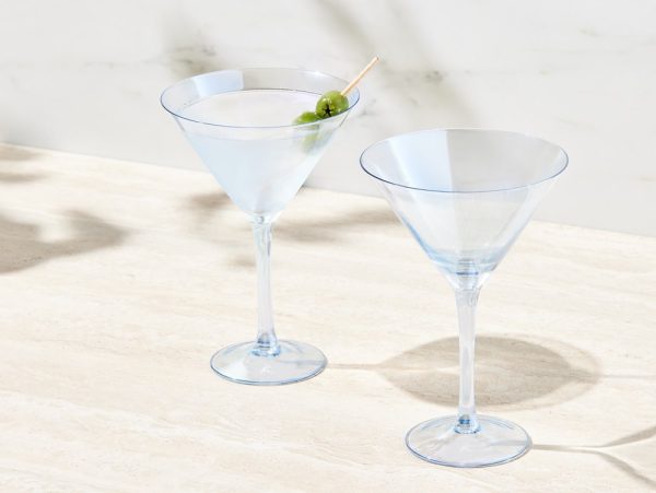 Glamour Martini Glass 230ml Set of 2 - Image 5
