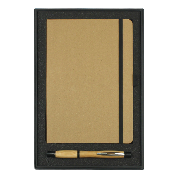 Gift Set with Colour Bound Journal and Nash Bamboo Pen - Image 5