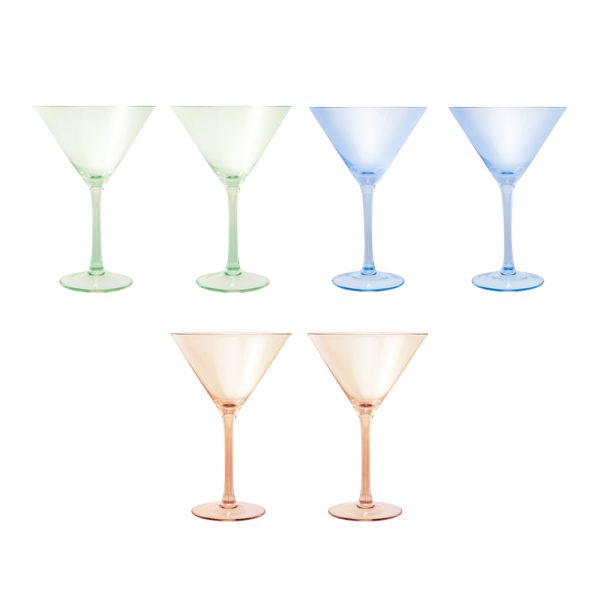 Glamour Martini Glass 230ml Set of 2