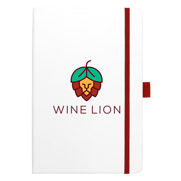 Nova White Bound JournalBook with Coloured Accents - Image 9