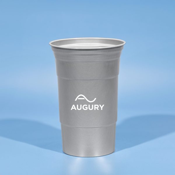Recycled Aluminium 600ml Stadium Party Cup