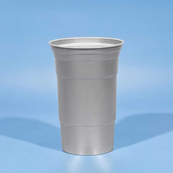 Recycled Aluminium 600ml Stadium Party Cup - Image 3