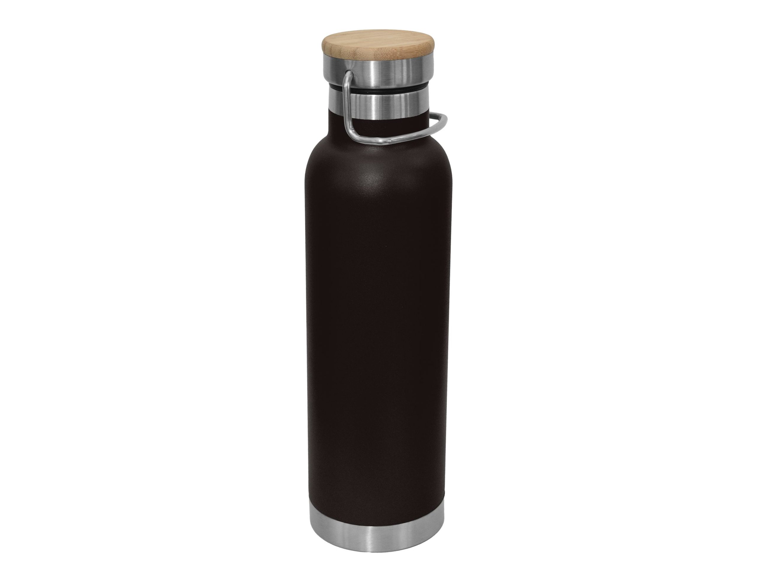 Valley 650ml Vacuum Bamboo Lid Bottle - Image 2