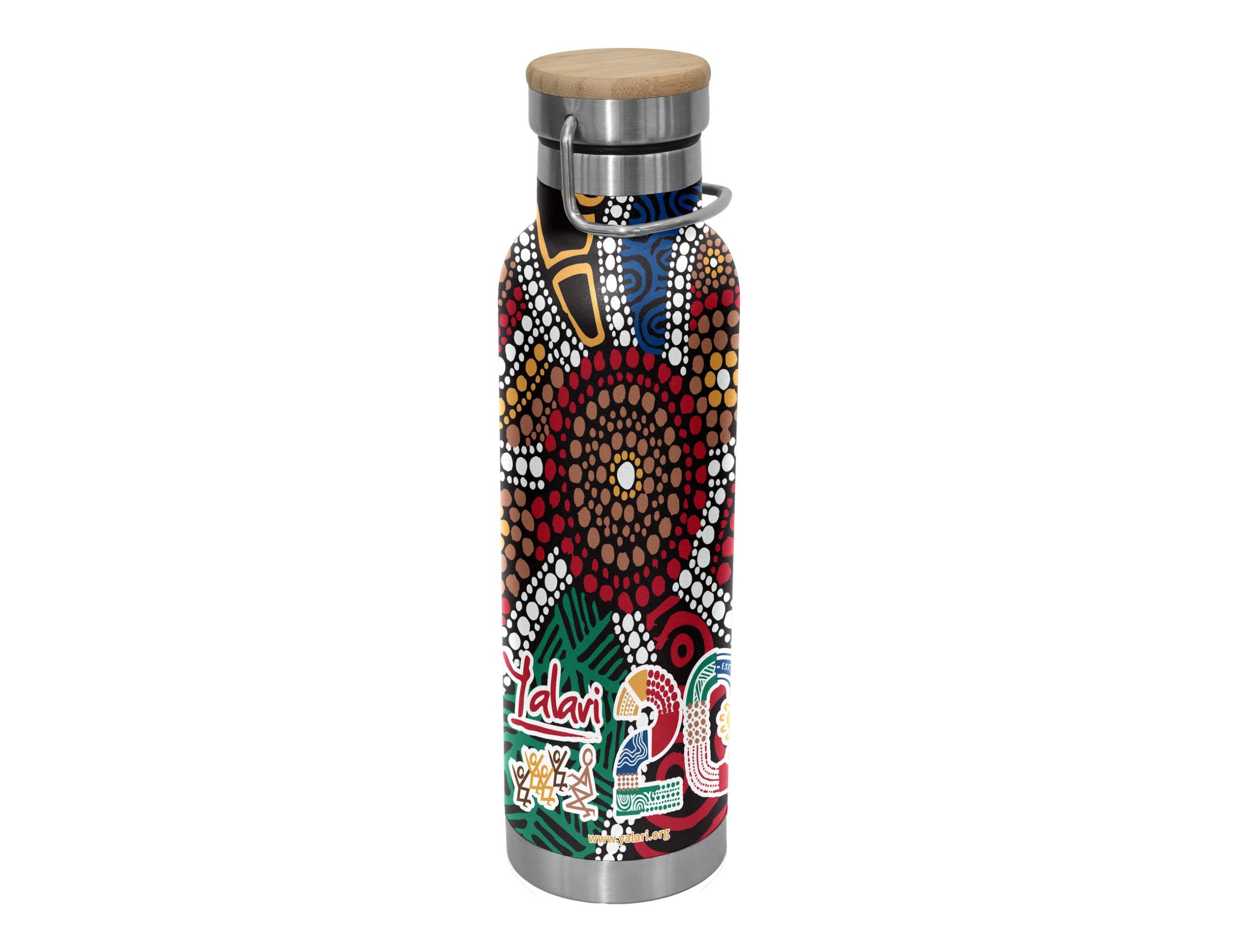 Valley 650ml Vacuum Bamboo Lid Bottle - Image 9