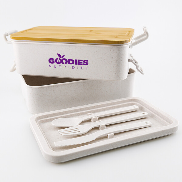 Sturdee Dual-Compartment Lunch Box