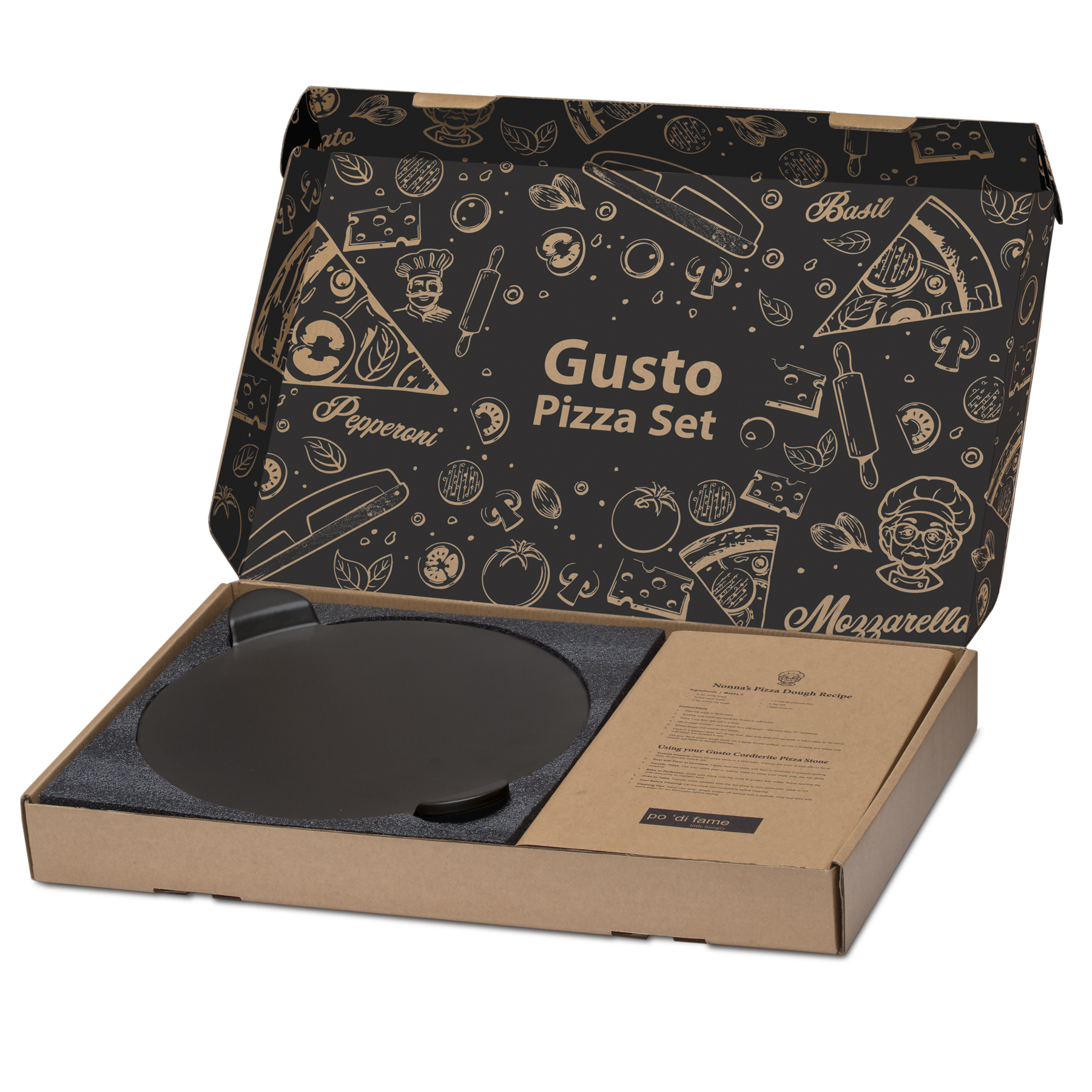 Gusto Pizza 4pcs Set - Image 4