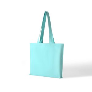 Organic Cotton Tote Bag with Inner Zipper Pocket