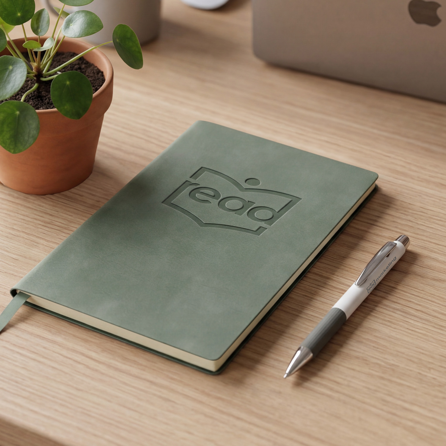 Genoa Notebook and Pen Gift Set - Image 2
