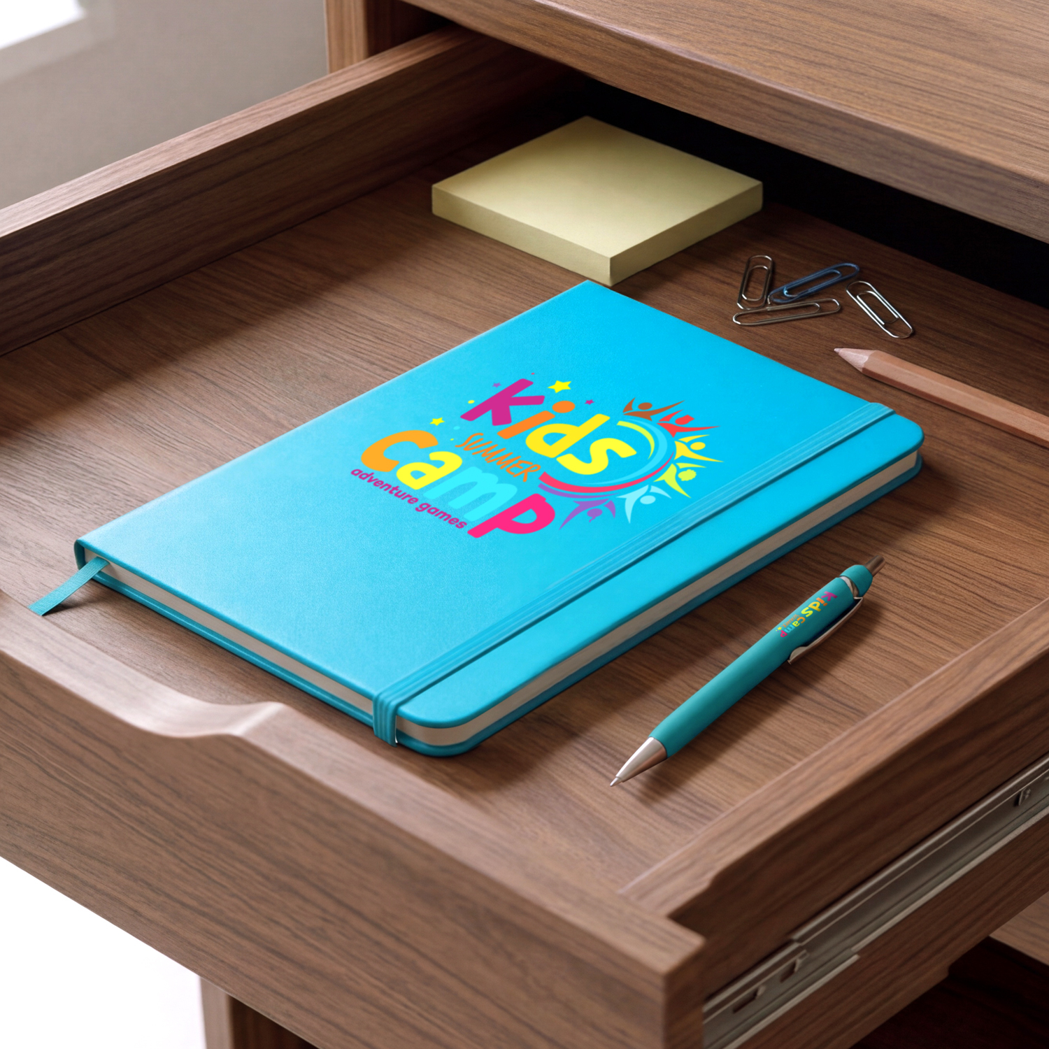 Omega Notebook and Pen Gift Set - Image 2