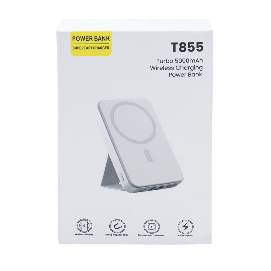 Turbo 5000mAh Wireless Charging Power Bank - Image 3